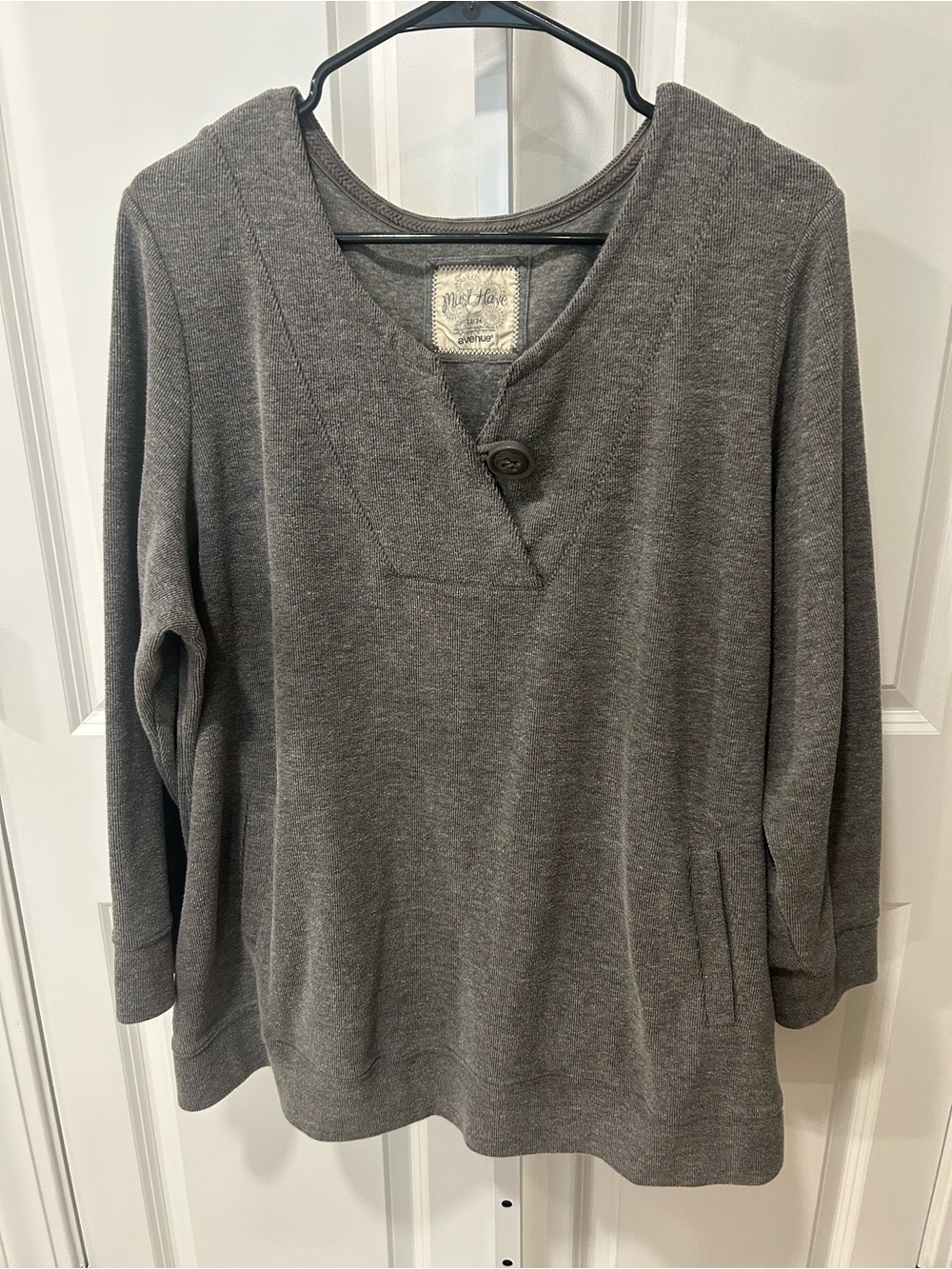 Charcoal Gray Pullover